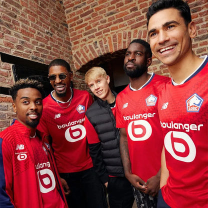 Lille Home Player Version Soccer Jersey