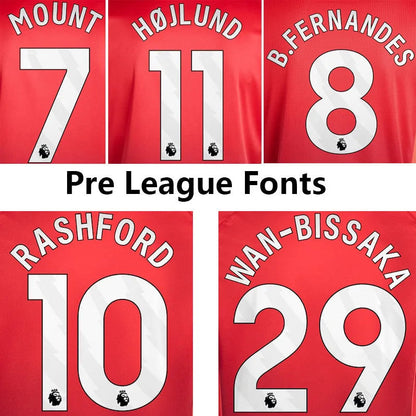 Man Utd Home 1:1 Fans Soccer Jersey