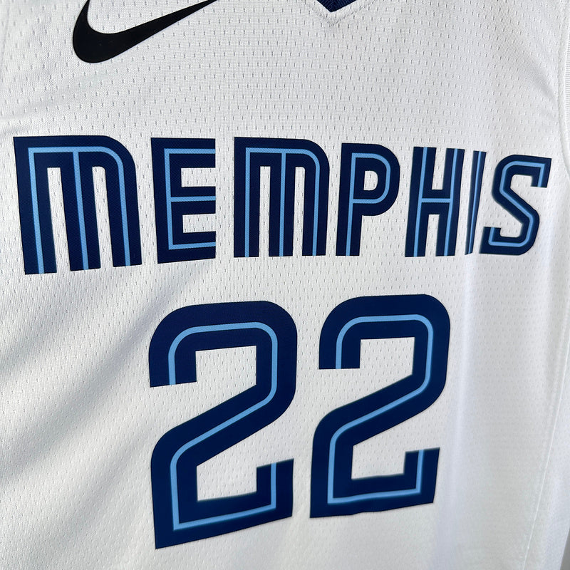 Memphis Grizzlies BANE #22 White NBA Jerseys Hot Pressed
