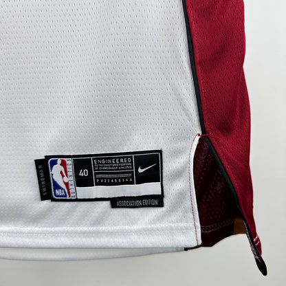2024/25 Miami Heat JAQUEZ JR. #11 White NBA Jerseys