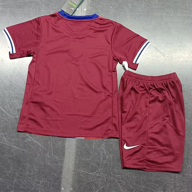 2024-25 Norway Home Kids Soccer Jersey