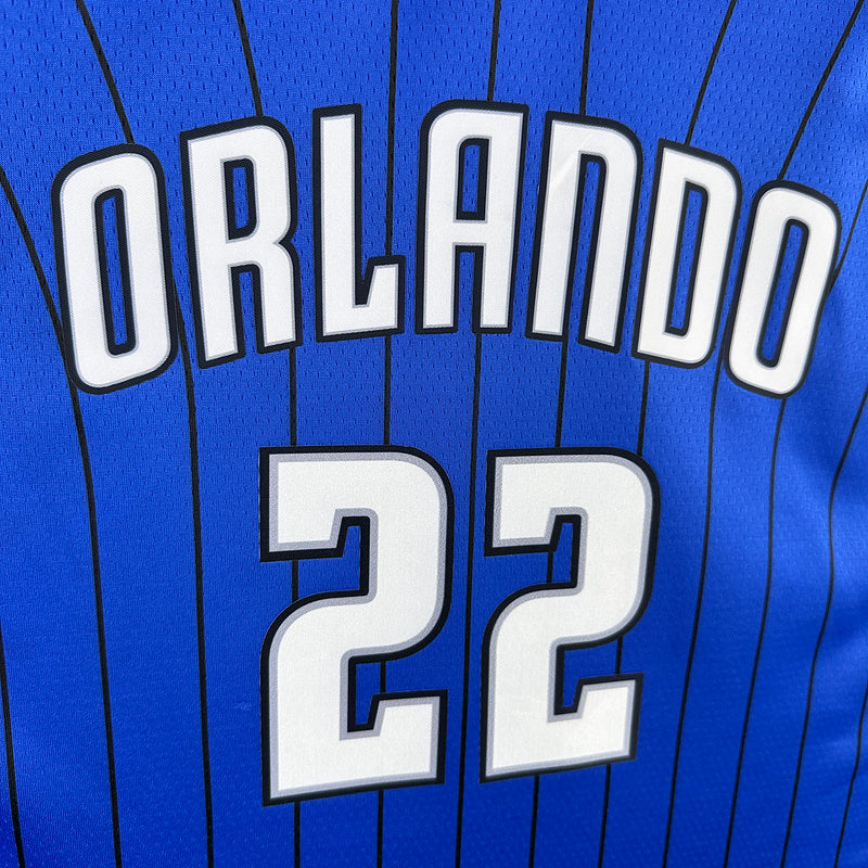 2024/25 Orlando Magic WAGNER #22 Sapphire Blue NBA Jerseys Hot Pressed