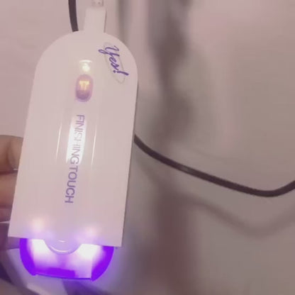 YES! Finishing Touch Instant Hair Remover - Rechargeable Sensa-Light Micro-Vibration Epilator & Precision Shaving Instrument