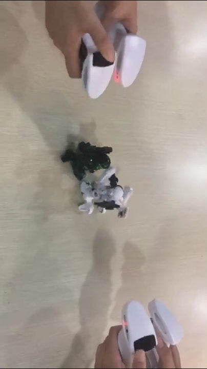 RC Robot 777-615 Battle 2.4G Mini Smart Robots Battle Toy For Boys Sense Remote Control Simulation Sound Light Body Toys