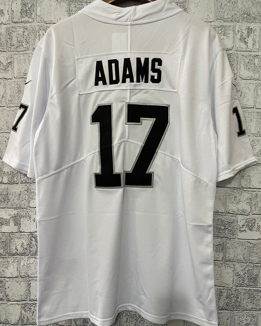 Men's Las Vegas Raiders ADAMS # 17 White NFL Jersey