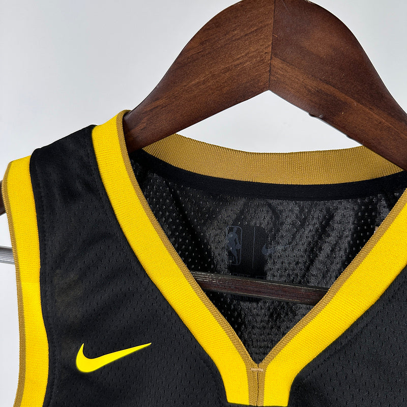 Golden State Warriors CURRY #30 Black Kids NBA Jersey